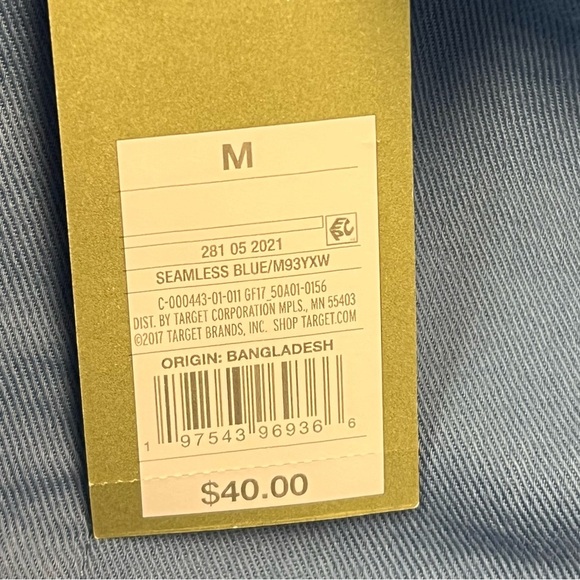 Men's Tailored Work Shacket - Goodfellow & Com Blue M - Picture 9 of 9